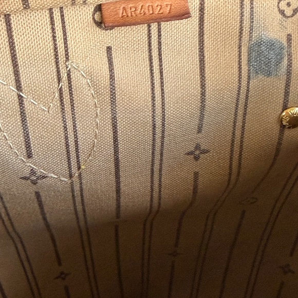 Louis Vuitton Vintage Neverfull Brown Monogram Tote Bag - Picture 15 of 16